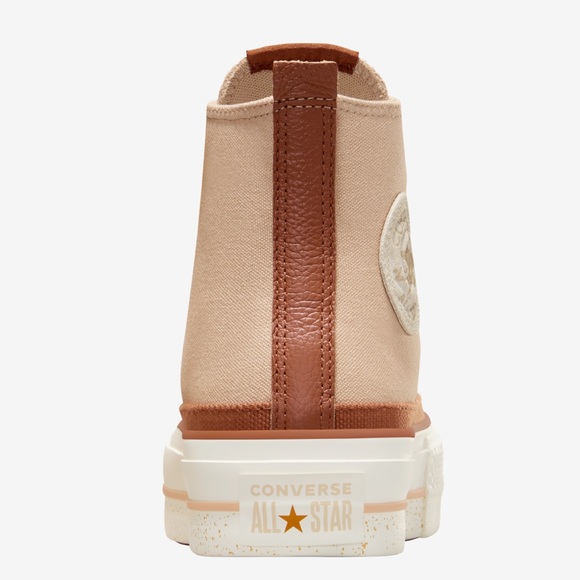 Converse Womens Chuck Taylor All Star Lift Platform Chai Latte A08693C - Picture 3 of 8